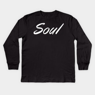 Soul Design for Soul Mate-Couple Kids Long Sleeve T-Shirt